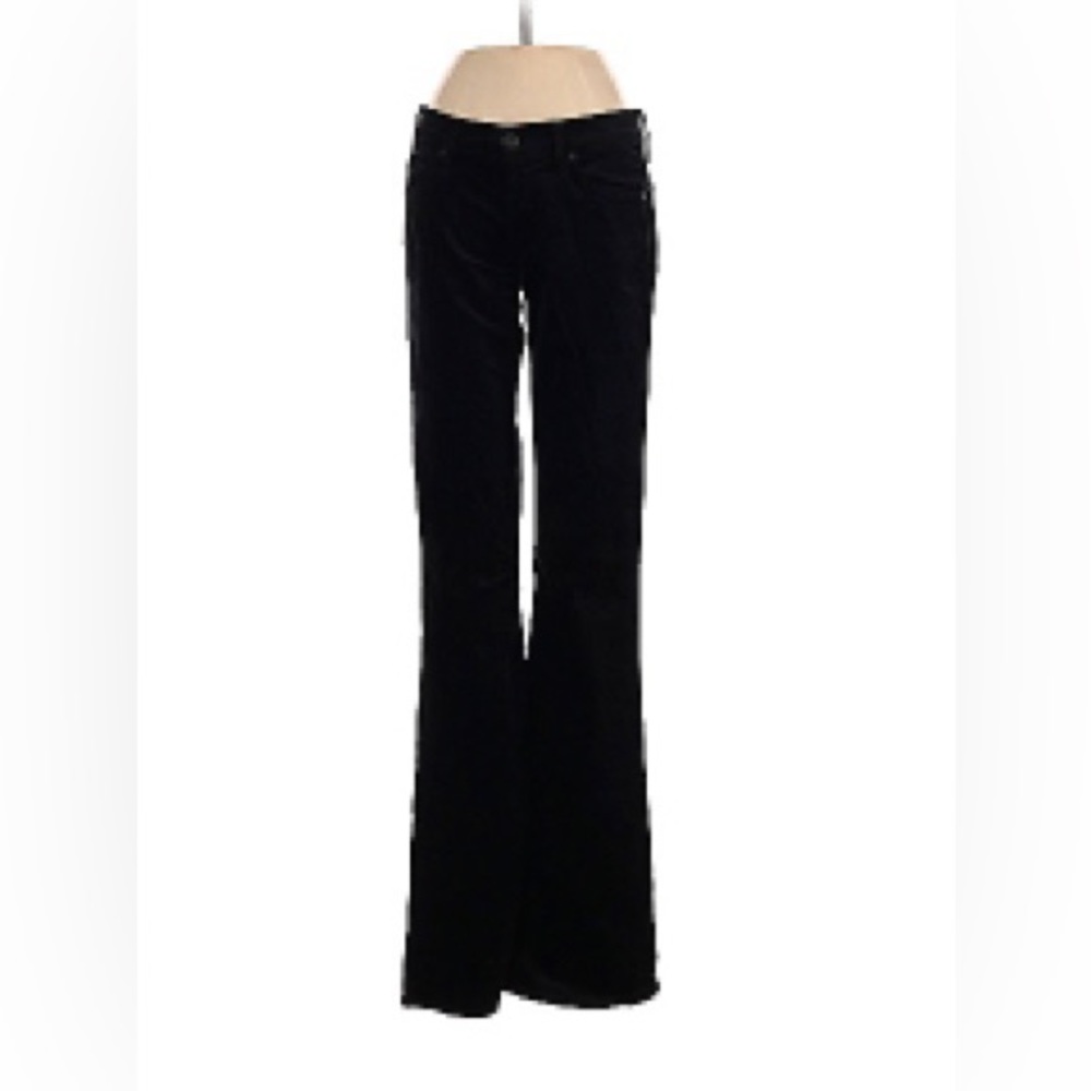 7 for all mankind size 25 black Skinny Bootcut Pants